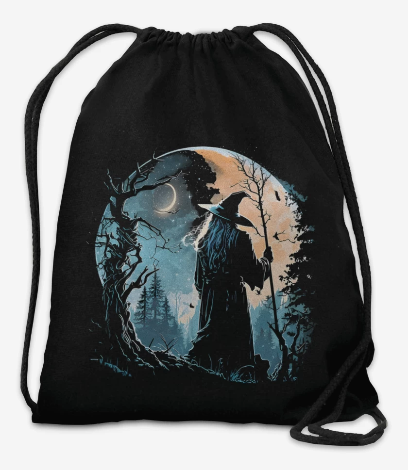 Mochila Negro de El Mago Viajero