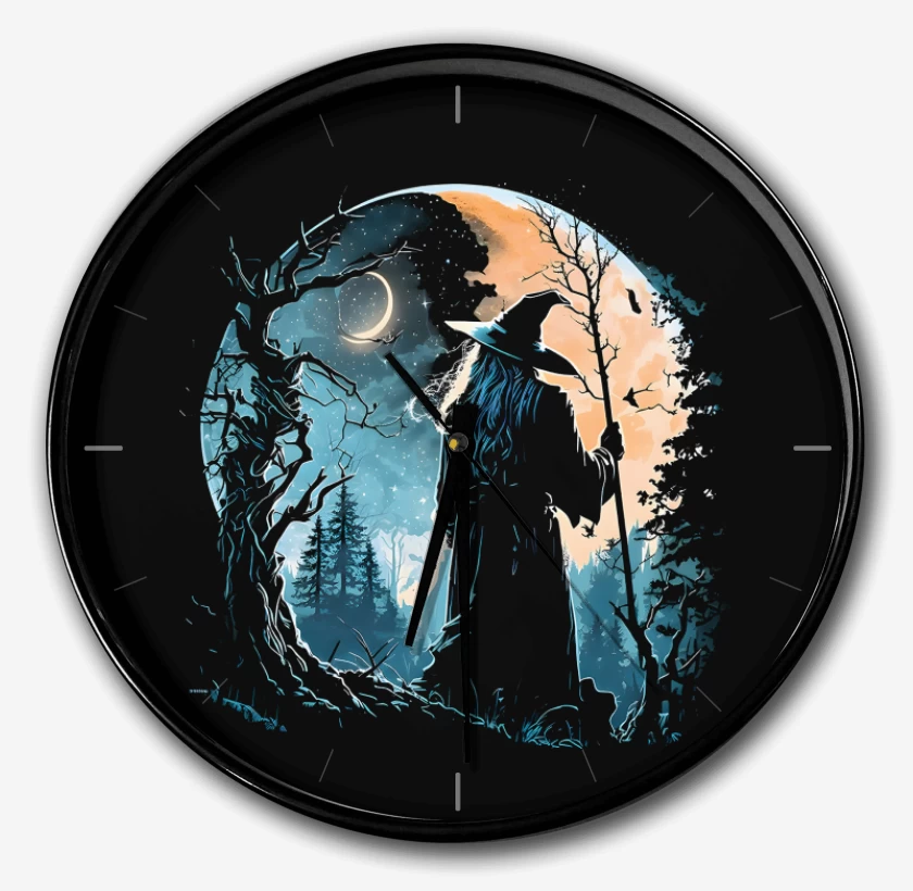 Reloj Negro de El Mago Viajero
