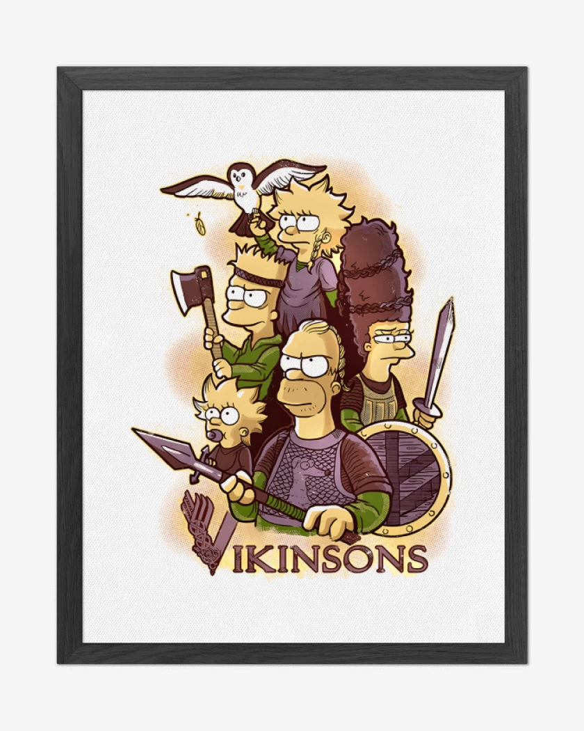 Cuadro decorativo Blanco de Vikinsons