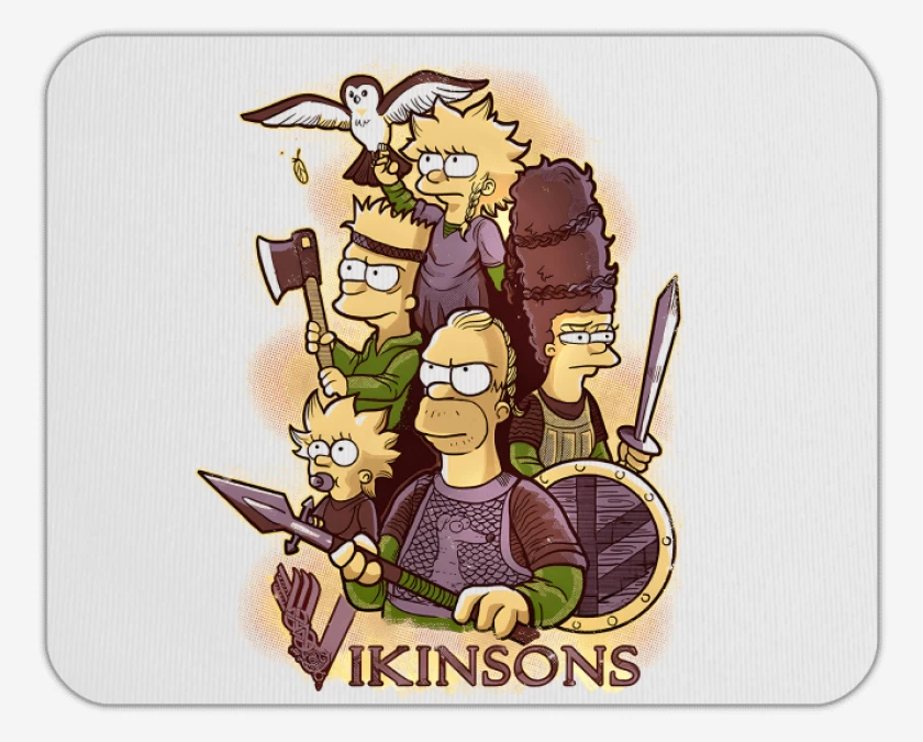 Mousepad Blanco de Vikinsons