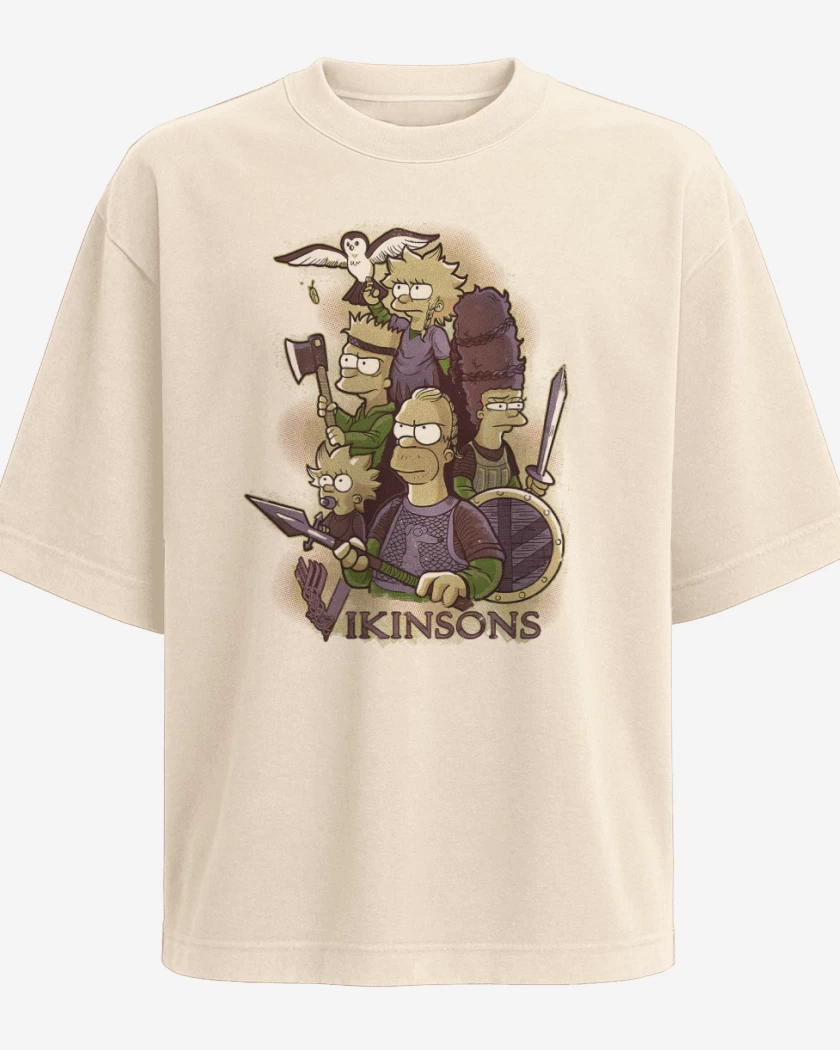 Polera Oversize Beige de Vikinsons