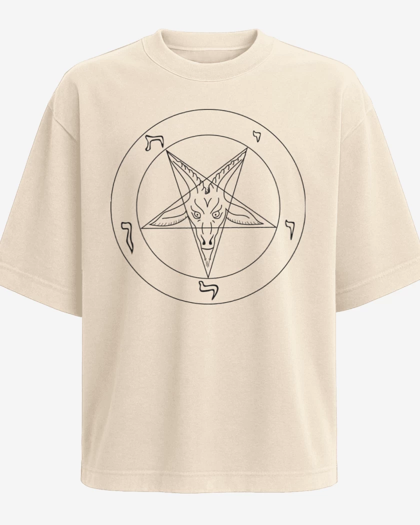 Polera Oversize Pentagrama N