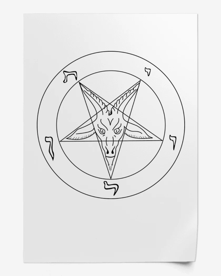 Print Pentagrama N