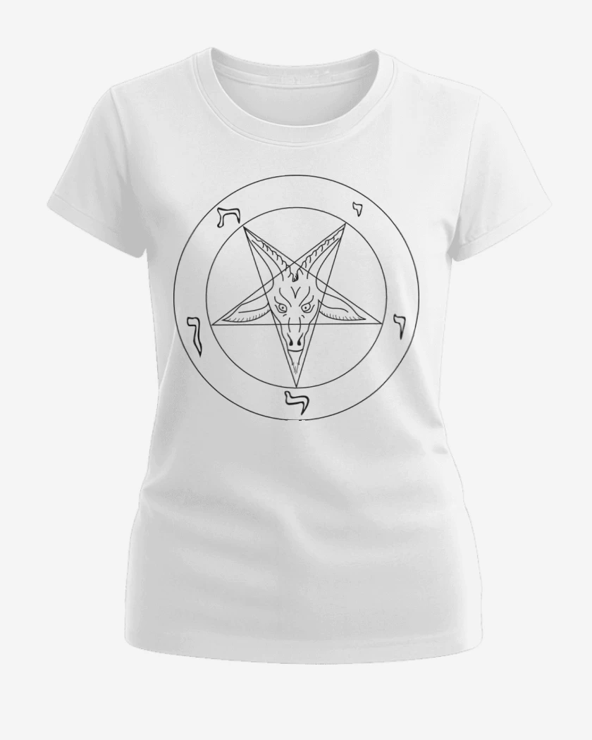 Polera de Mujer Blanco de Pentagrama N