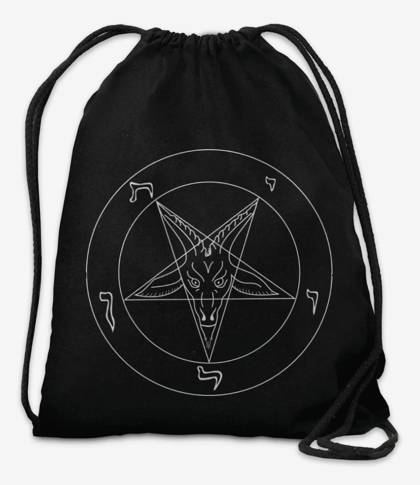 Mochila Negro de Pentagrama B