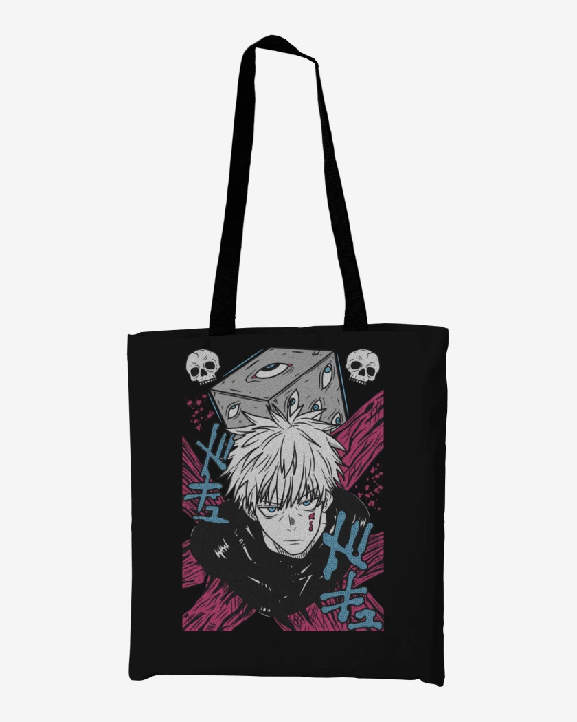 Totebag Negro de Prison Gojo