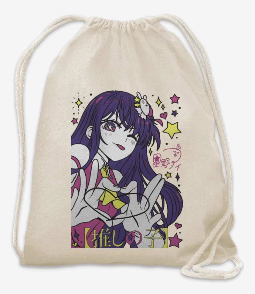 Mochila Blanco de Ai Hoshino 