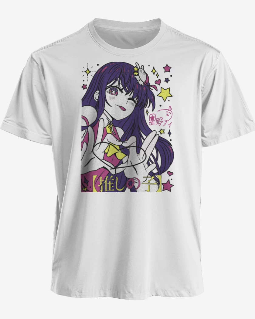Polera premium Blanco de Ai Hoshino 