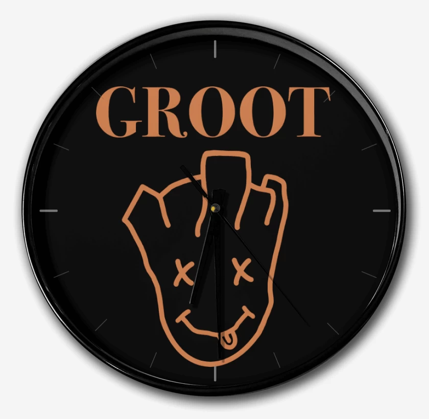 Reloj Negro de Grootvana