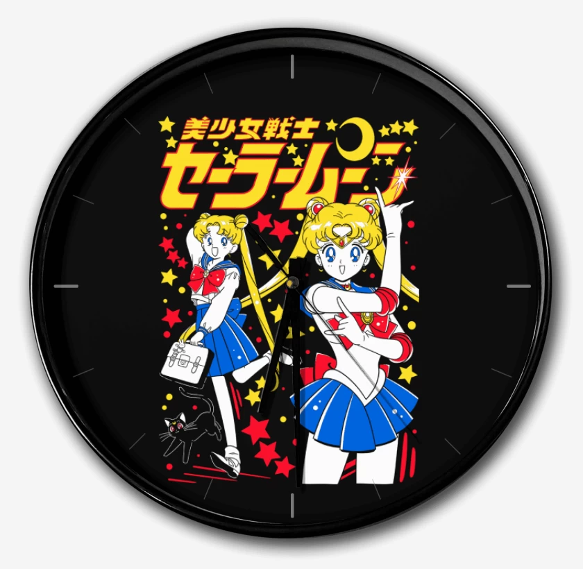 Reloj Negro de Sailor Serena N