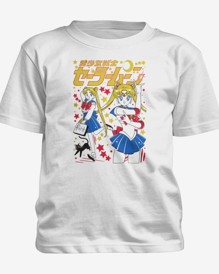 Polera de niño Blanco de Sailor Serena B