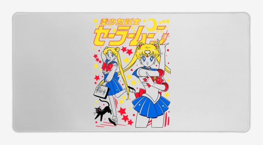 Mouse pad Gamer Blanco de Sailor Serena B