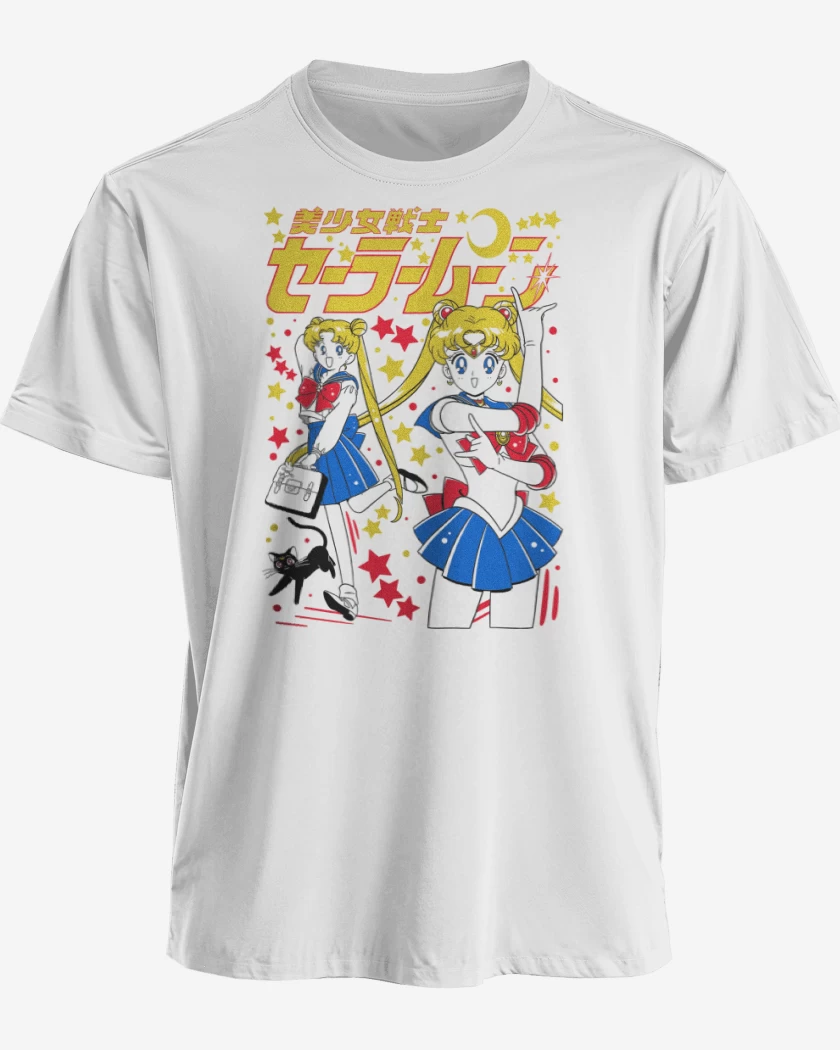Polera premium Blanco de Sailor Serena B