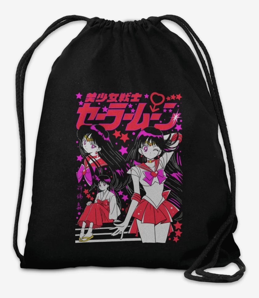 Mochila Negro de Princesa Marte N