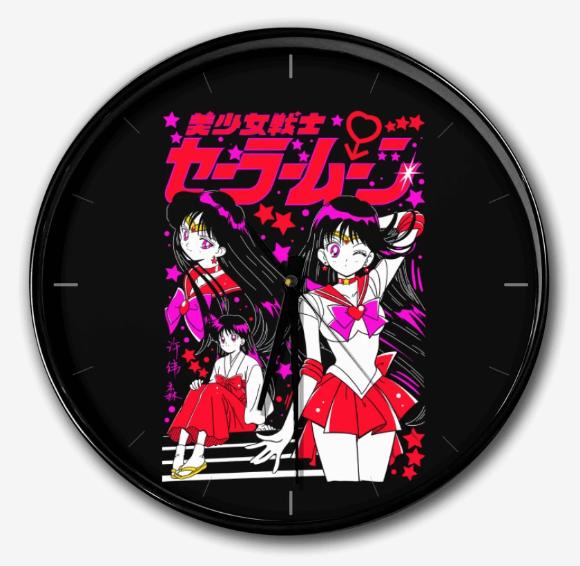 Reloj Negro de Princesa Marte N