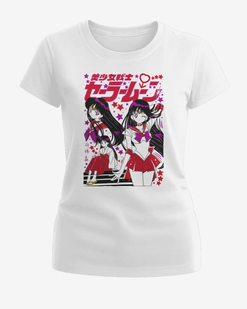 Polera de Mujer Blanco de Princesa Marte B