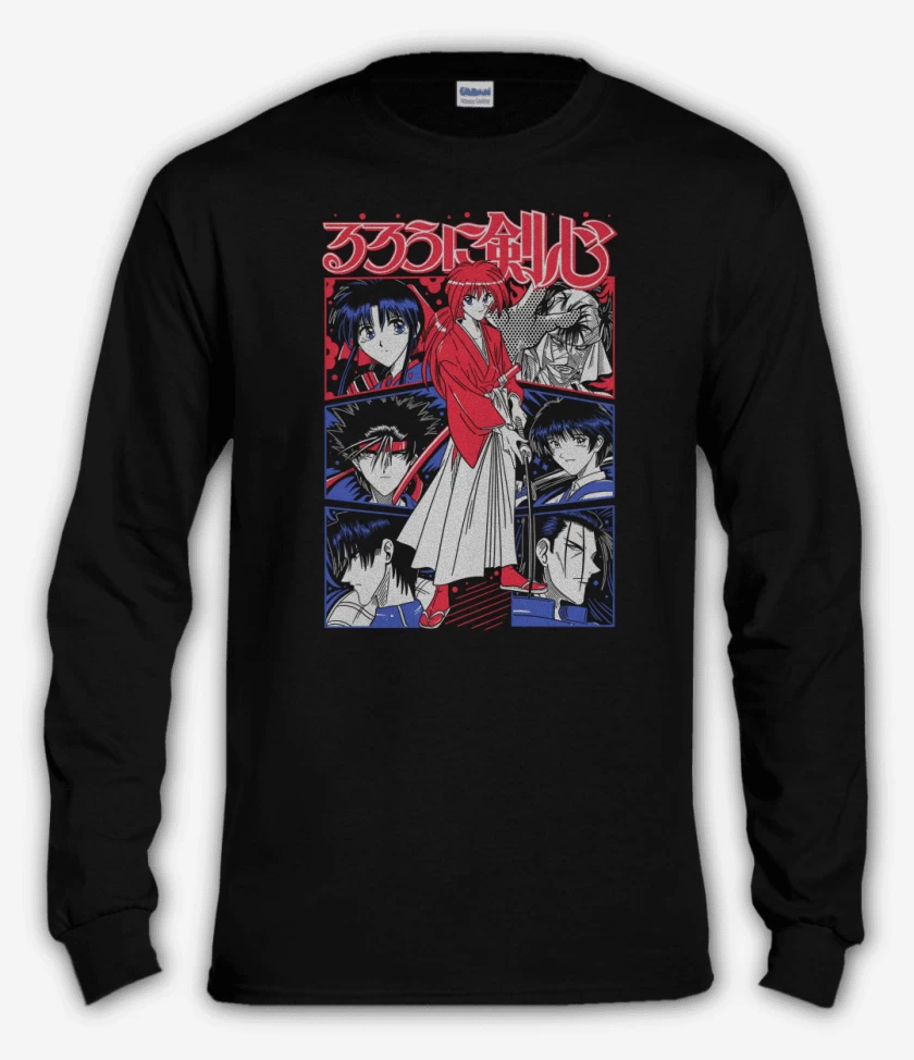 Polera manga larga Kenshin X N
