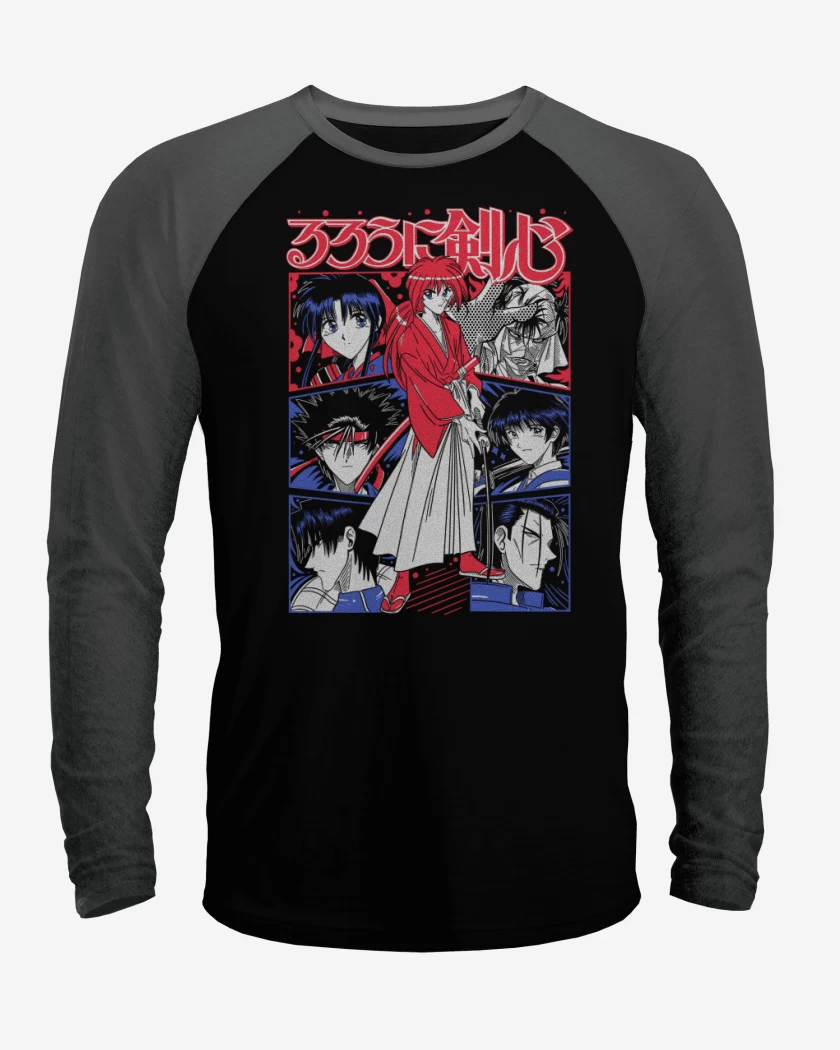 Polera Raglan Kenshin X N