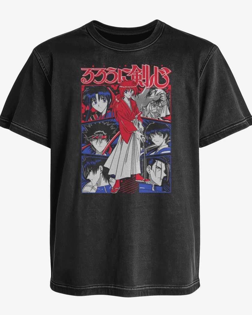 Polera desgastada Kenshin X N