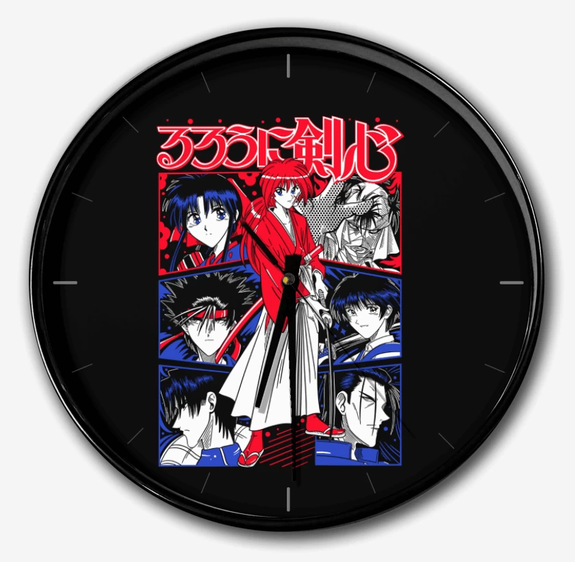 Reloj Negro de Kenshin X N
