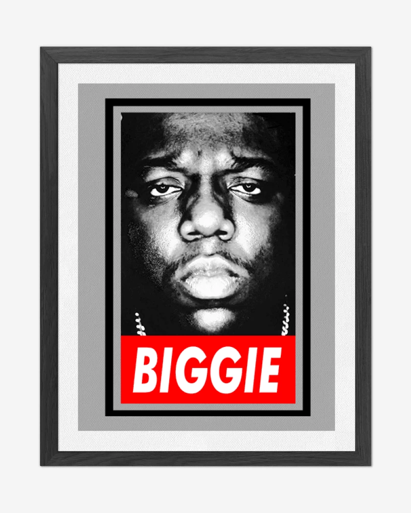 Cuadro decorativo Gris Melange de Biggie