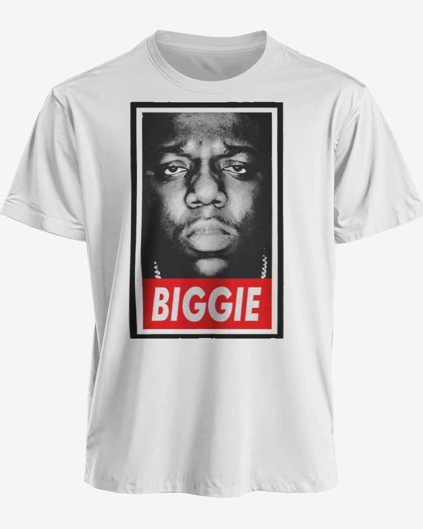 Polera premium Blanco de Biggie