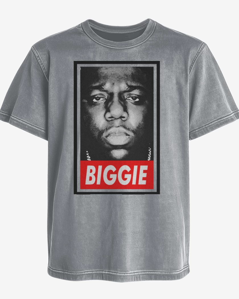 Polera desgastada Biggie