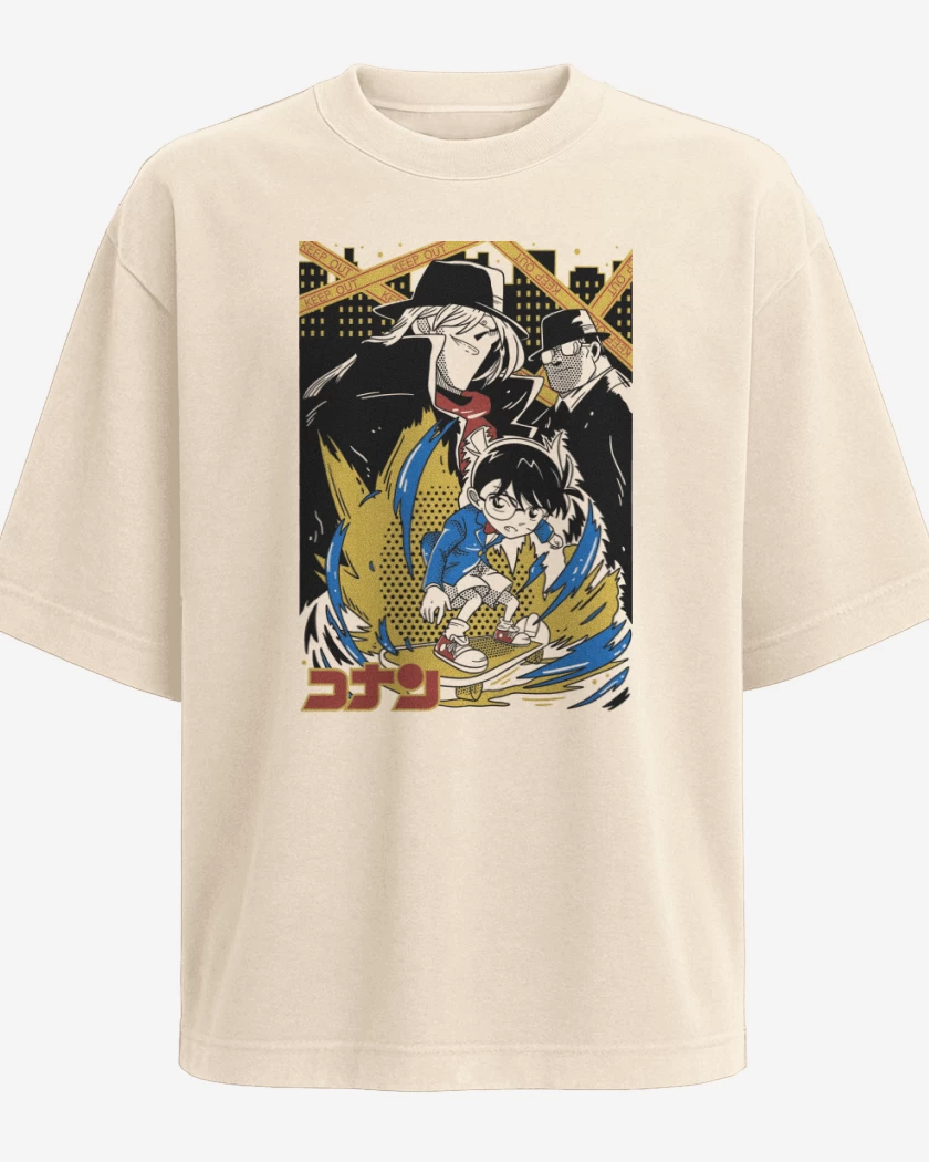 Polera Oversize Conan el Detective B