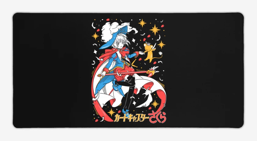 Mouse pad Gamer Negro de SCC