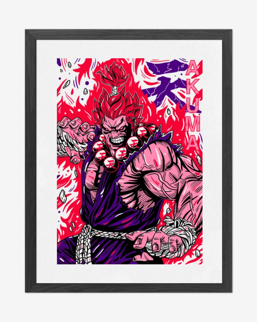 Cuadro decorativo Akuma Gouki B