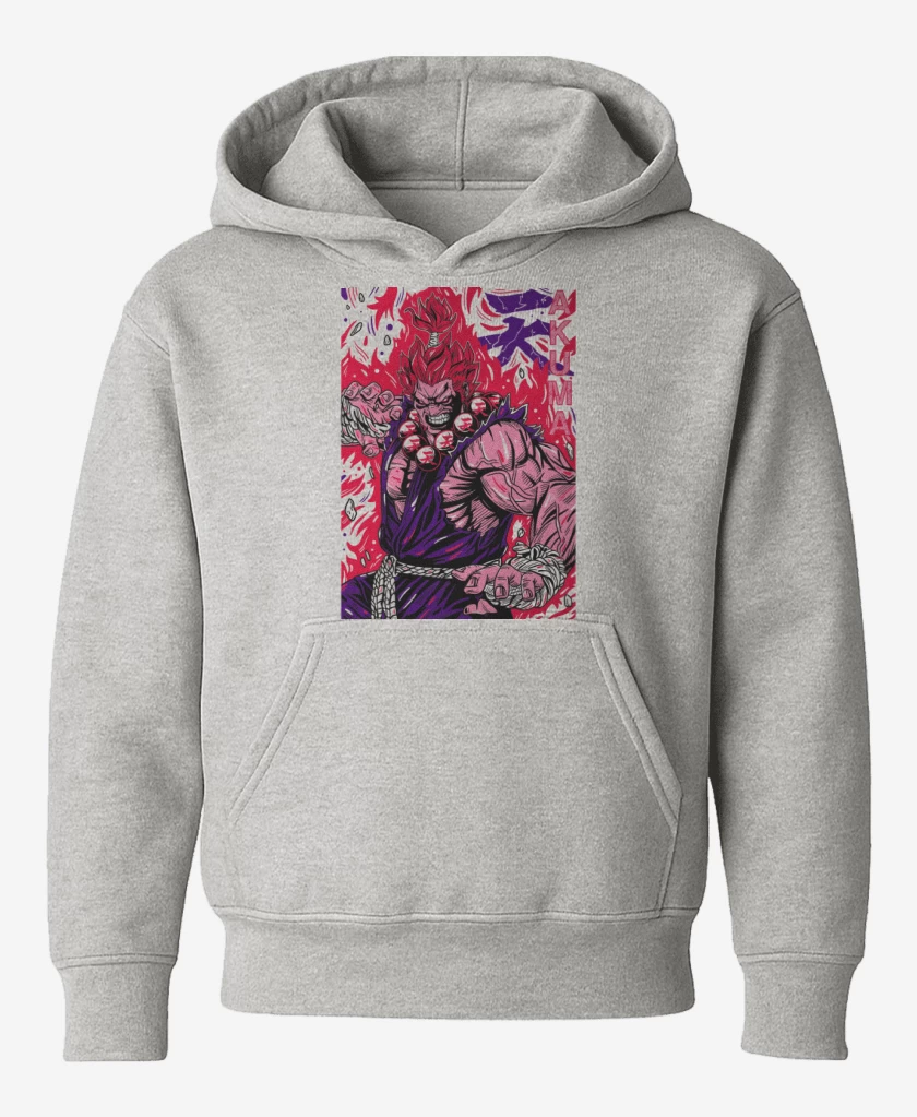 Poleron de niño Gris Melange de Akuma Gouki B