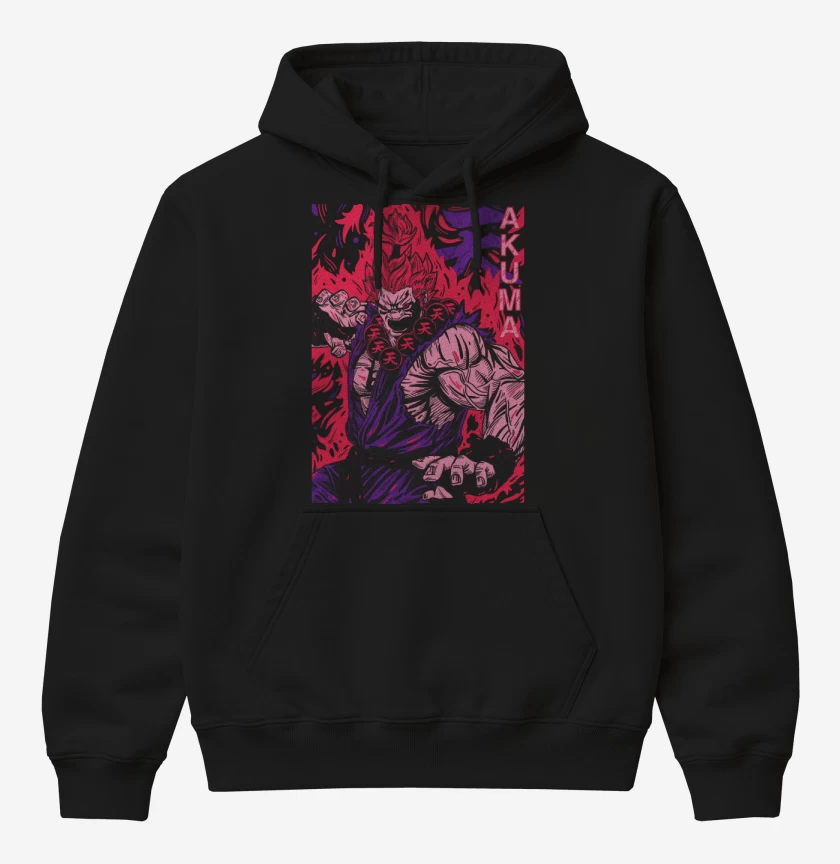 Poleron Canguro básico Akuma Gouki B