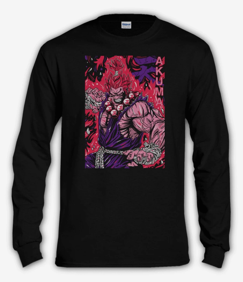 Polera manga larga Akuma Gouki N