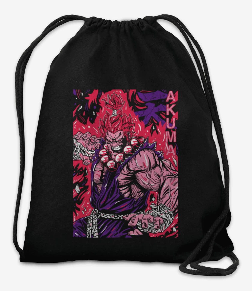 Mochila Negro de Akuma Gouki N