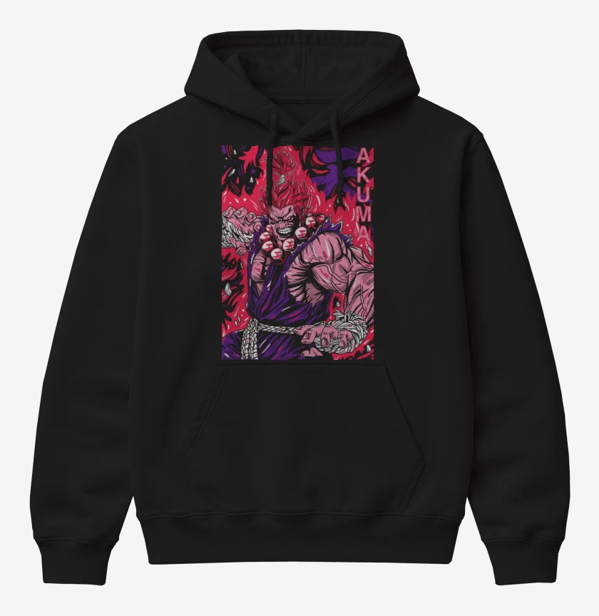 Poleron Canguro básico Akuma Gouki N