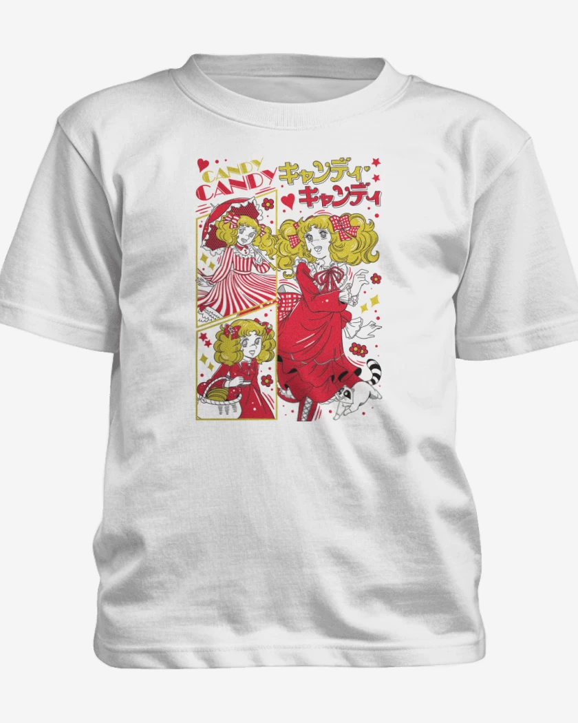 Polera de niño Blanco de Candy Candy B