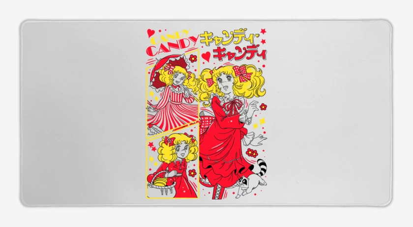 Mouse pad Gamer Blanco de Candy Candy B