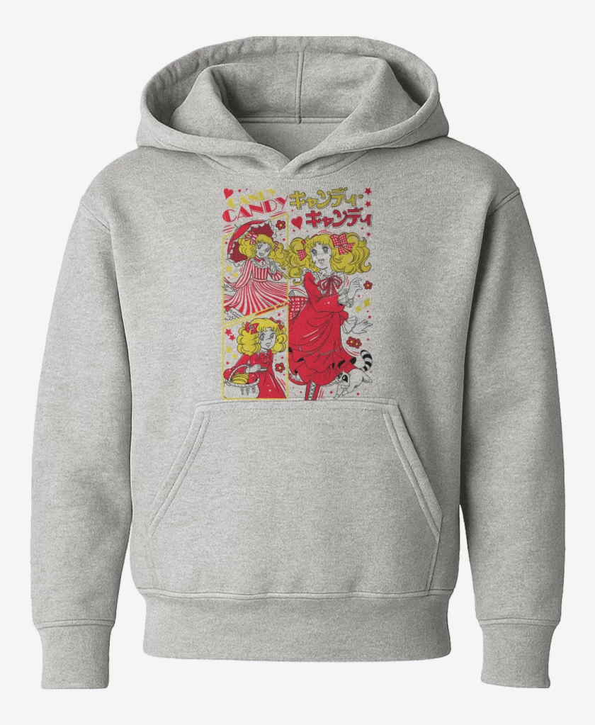 Poleron de niño Gris Melange de Candy Candy B