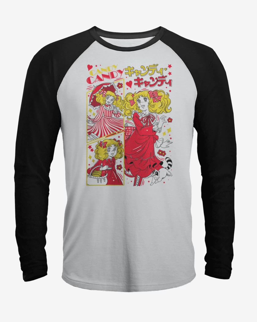 Polera Raglan Candy Candy B