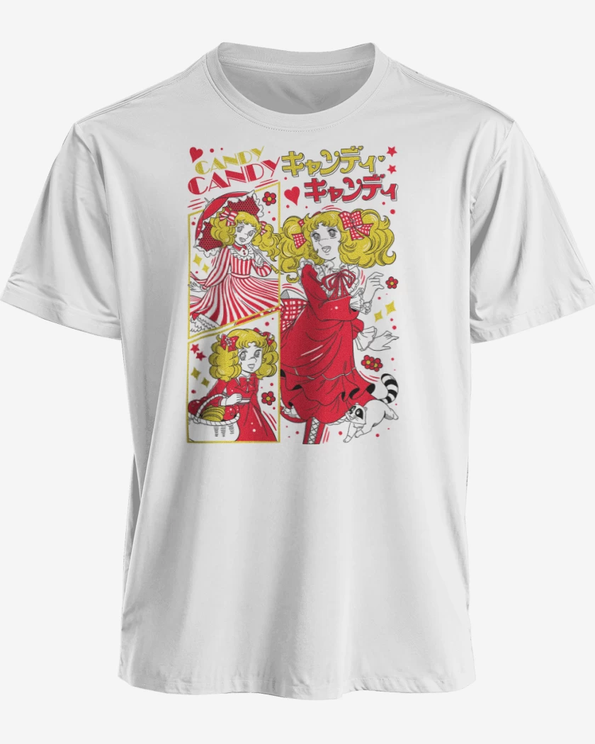 Polera premium Blanco de Candy Candy B
