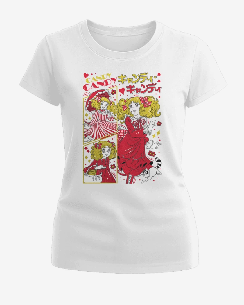 Polera de Mujer Blanco de Candy Candy B