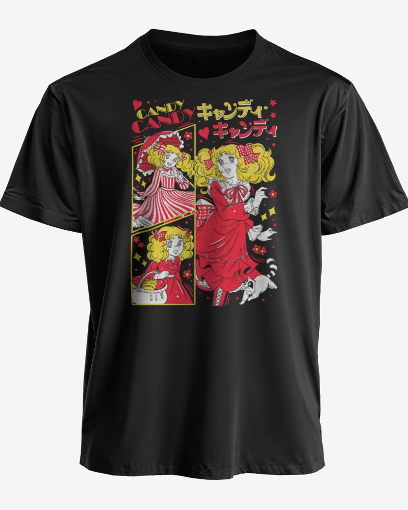 Polera premium Negro de Candy Candy N