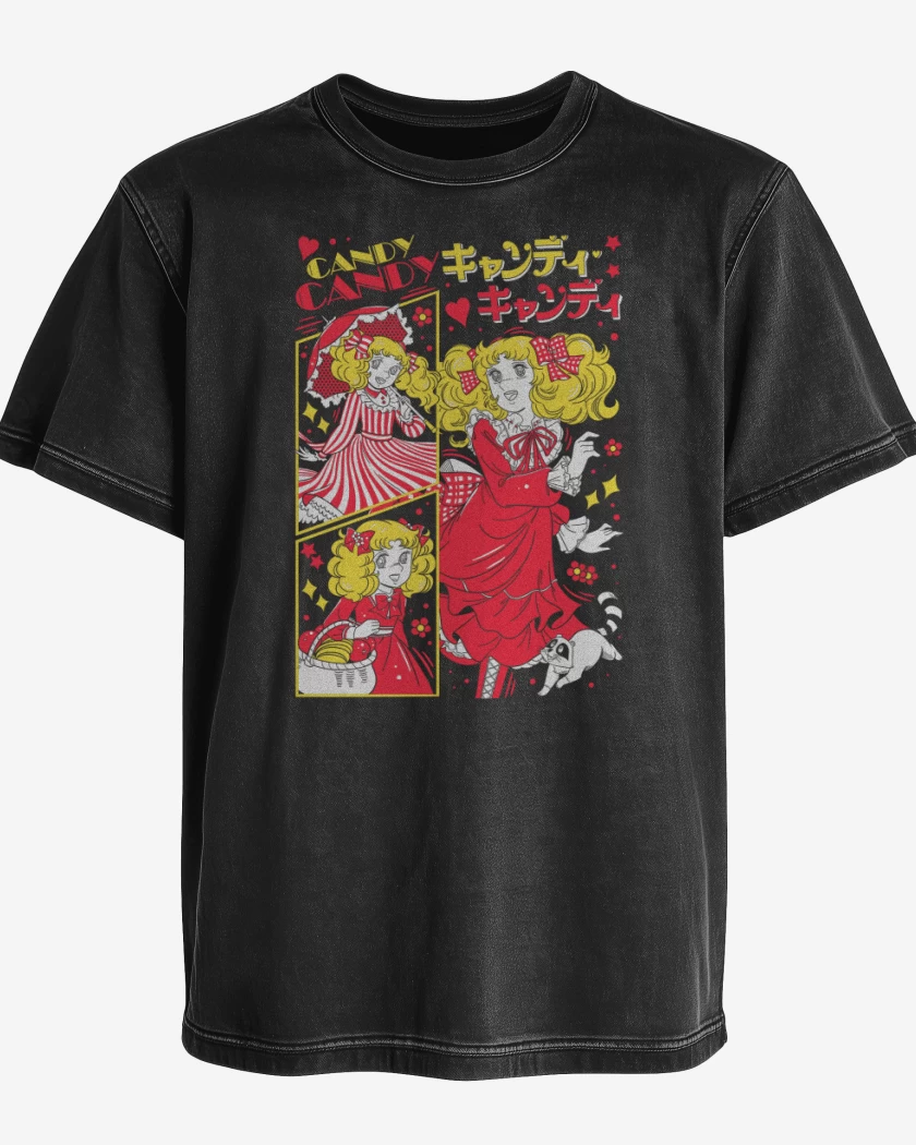 Polera desgastada Candy Candy N