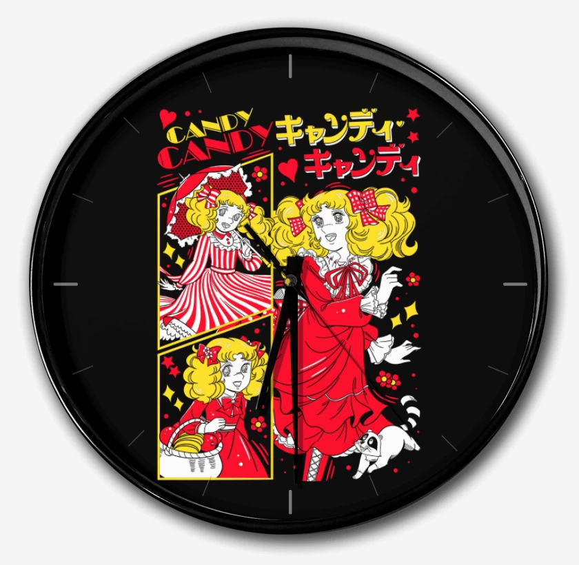 Reloj Negro de Candy Candy N