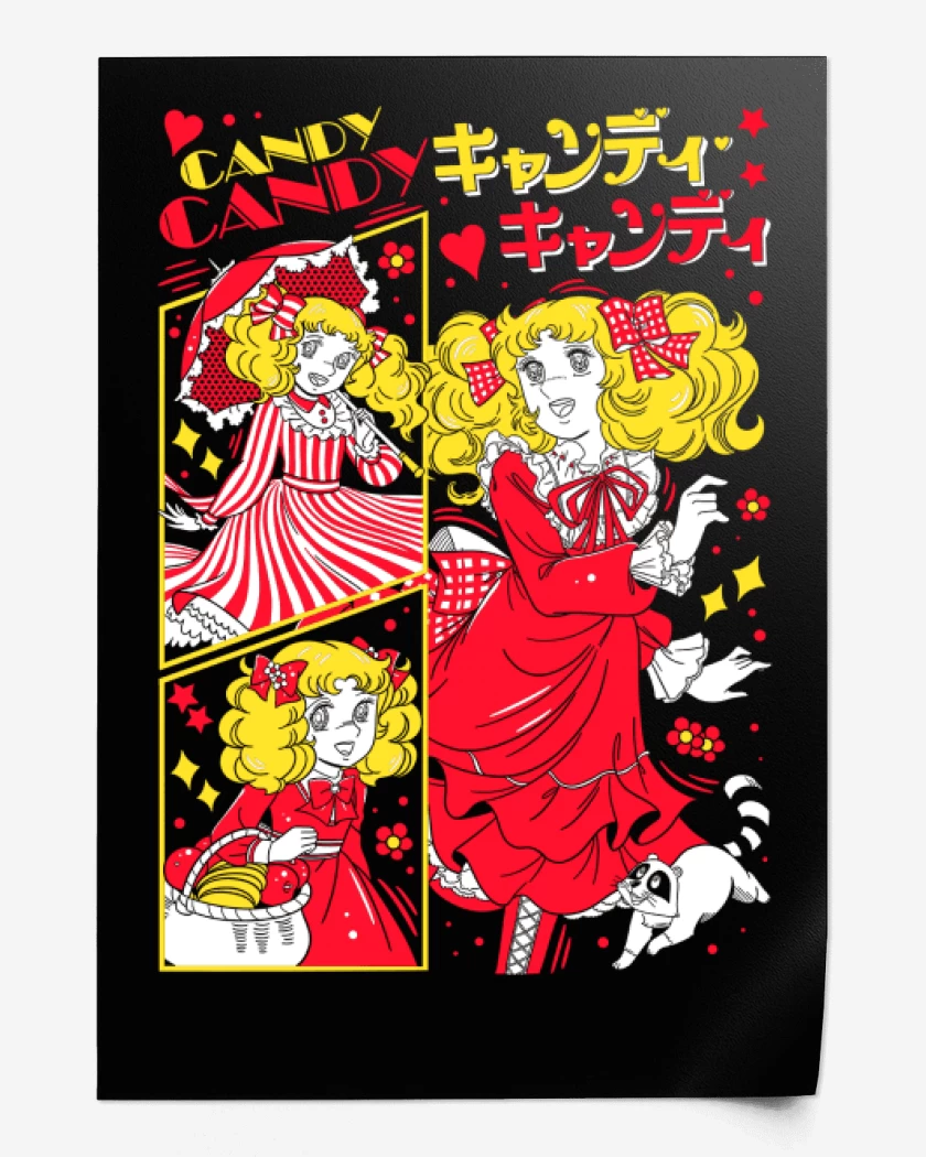 Print Candy Candy N