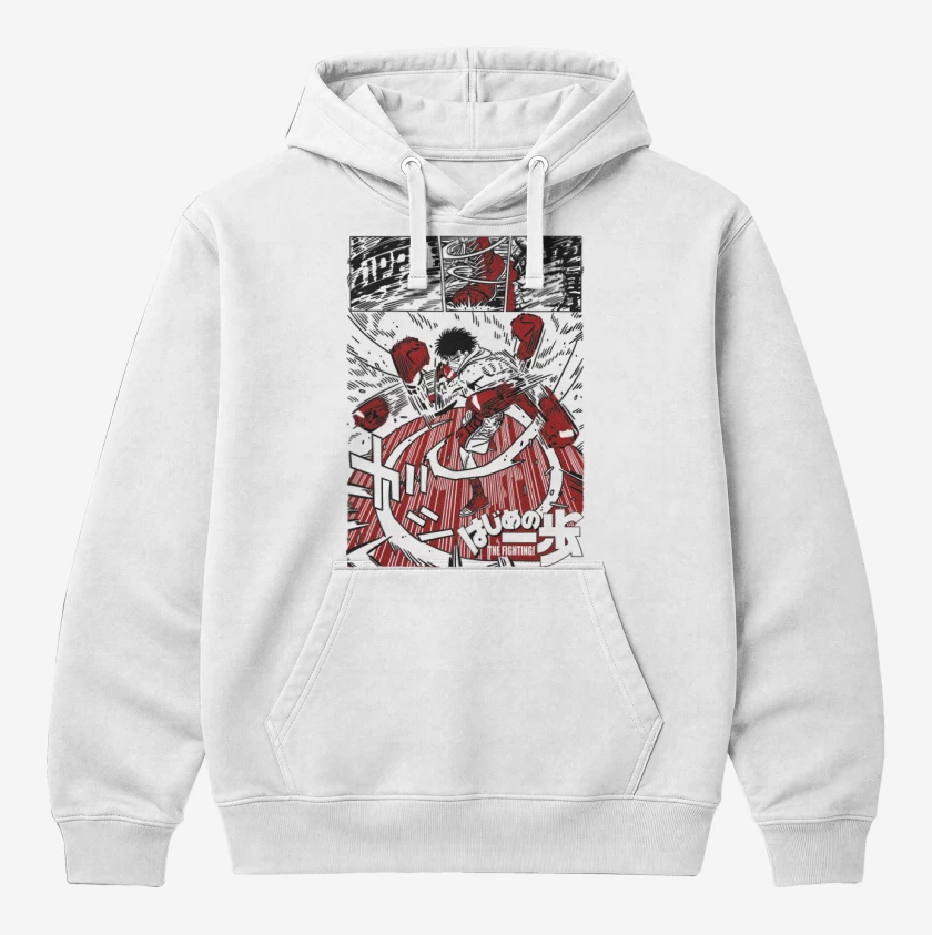Polerón Canguro Blanco de Ippo Makunouchi B