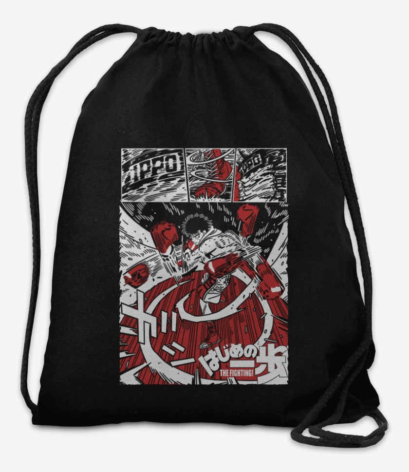 Mochila Negro de Ippo Makunouchi N