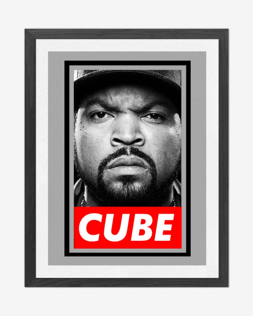Cuadro decorativo Gris Melange de Cube