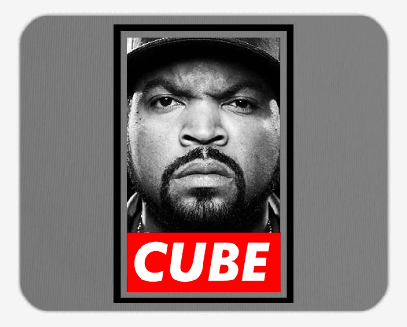 Mousepad Gris Melange de Cube