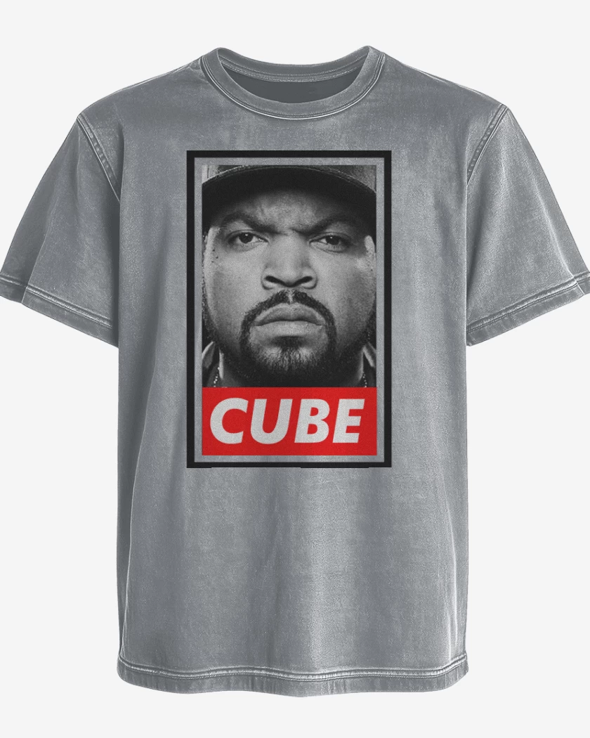 Polera desgastada Cube